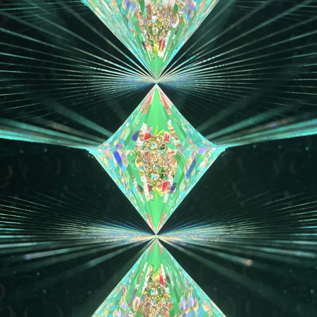 大塚新子＆友子「おしゃれ妖精3人」(OO-18-7-8)複合ミラー 万華鏡専門