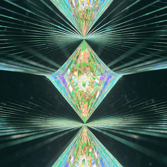 大塚新子＆友子「おしゃれ妖精3人」(OO-18-7-8)複合ミラー 万華鏡専門