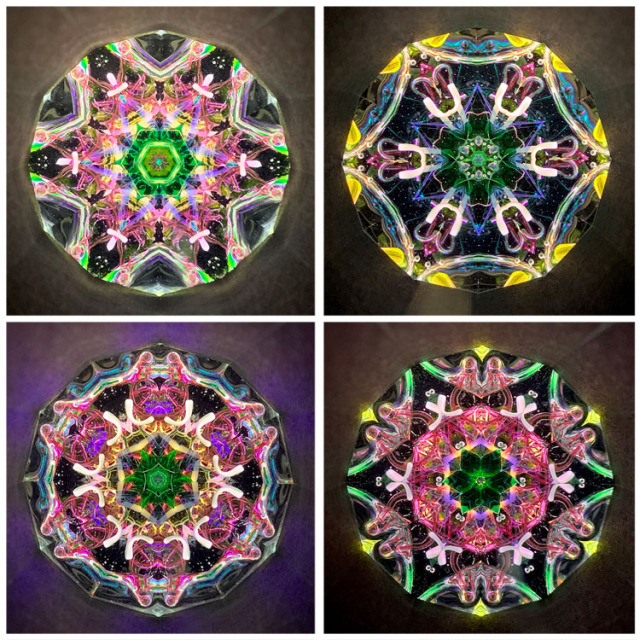 万華鏡 舘川 瑞江 「シャトー」（TM6011）2ミラー・オイルタイプ 万華鏡専門