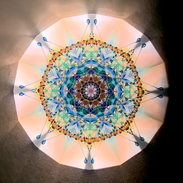 万華鏡 舘川 瑞江 「シャトー」（TM6011）2ミラー・オイルタイプ 万華鏡専門