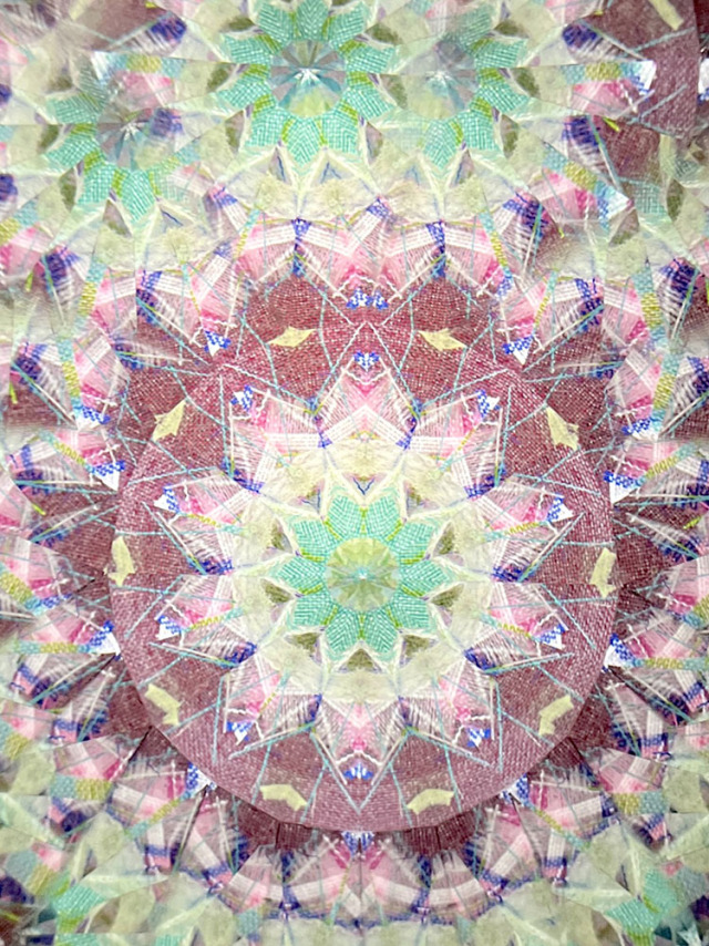 吉田勝次「秩父銘仙の万華鏡 回転式」（YK7003）3ミラー・オイル