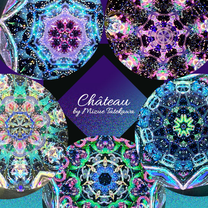 舘川 瑞江 「シャトー(Green)」(TM6029)2ミラー・オイル 舘川 瑞江 「シャトー(Green)」(TM6029)2ミラー・オイル