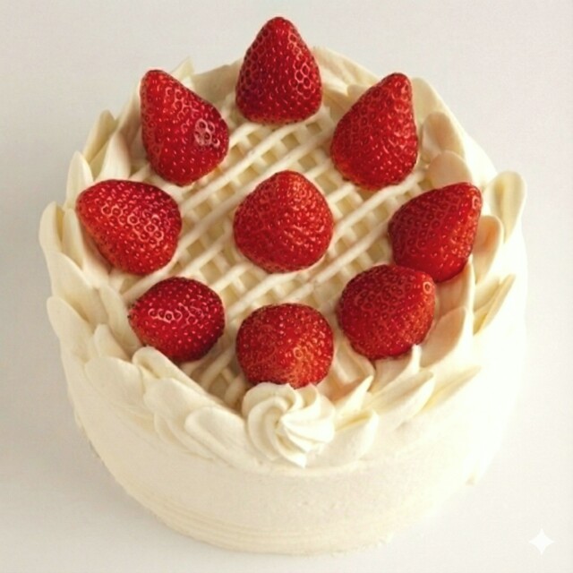 銀座本店【店頭受取専用】【事前決済】ストロベリーショートケーキ(生クリーム)　受付期間11月15日～12月15日（予定台数に達した時点で受付終了となります）