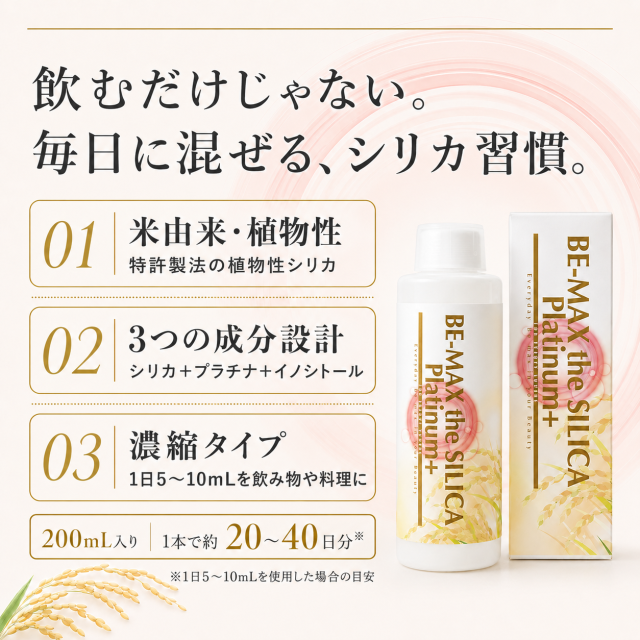 BE-MAX the SILICA Platinum+ 200mL