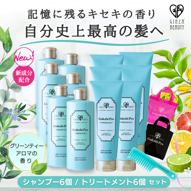 【新品未使用】ゴクビプロプレミアム シャンプートリートメントセット 楽天市場】【定期購入】初回30％OFF ゴクビプロ PREMIUM