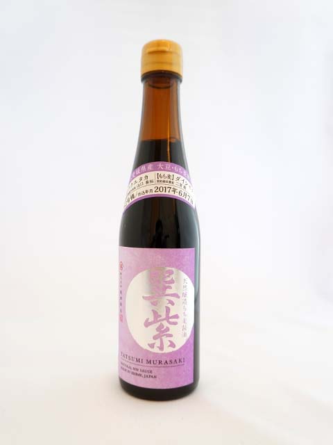 【食品】梶田商店　天然醸造丸大豆醤油　紫　＜300ｍｌ＞