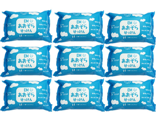 EMあおぞらせっけん９個