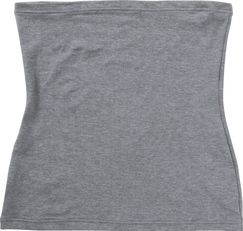 オーラ岩盤浴腹巻(レースなし)(男女兼用)グレーmain【ヒートレイシリーズ（オーラストーン）】［KY1217,KY1218,KY1219］