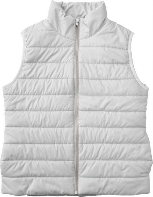 岩盤浴ベスト【ヒートレイ】パールグレーmain