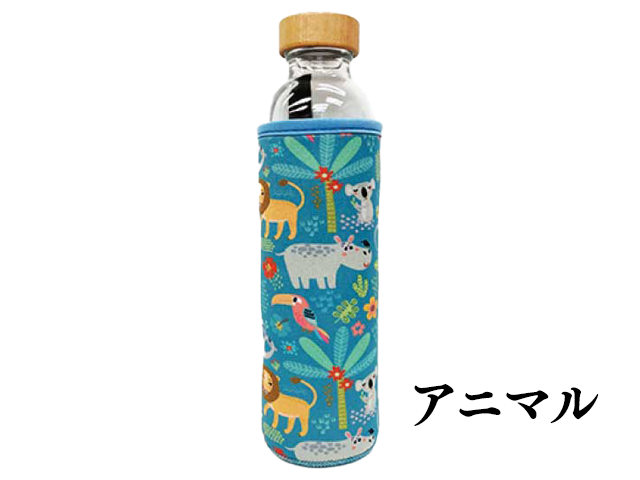 フラスカ　広口ボトル　アニマル　500ml