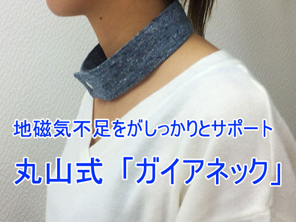 丸山式「ガイアネック」【地磁気不足をがしっかりとサポート】