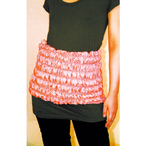 ボディウォーマー（ピンク）【ヒートレイシリーズ（オーラストーン）】main