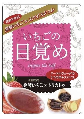 いちごの目覚め（発酵いちごのスパイスジュレ）2
