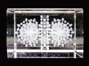 3Dカバラ「 3Dカバラ連結型・ルーカス 」キーホルダー【丸山修寛シリーズ】