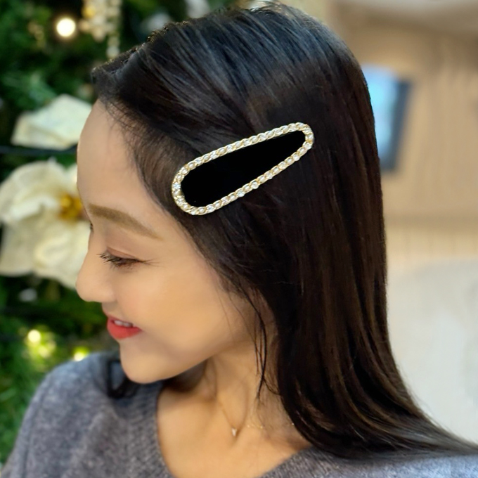 パール＆ビジューヘアピン【ネコポスOK】【7h-831-05006】