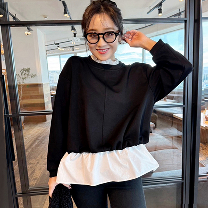 レイヤード風プルオーバー【7h-831-05038】