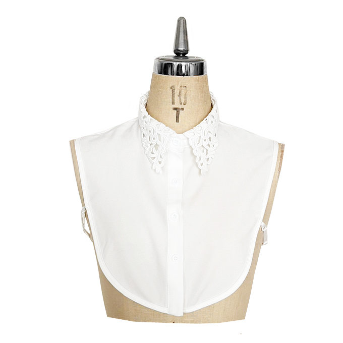 レースつけ襟【ネコポスOK】【7g-831-05285】