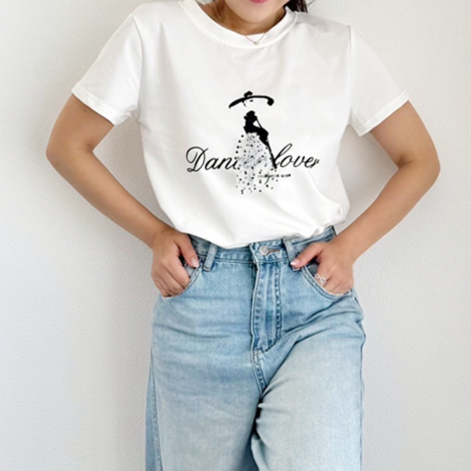 シルエットレディTシャツ【ネコポスOK】【7g-831-05447】