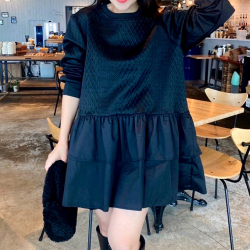 ドッキングティアードチュニック【7h-831-04747】