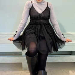 チュールキャミソール【ネコポスOK】【7h-831-04953】