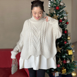 ドッキングケーブルニット【7h-831-05164】