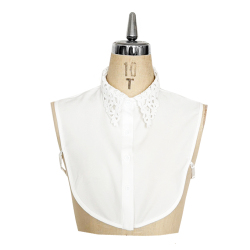 レースつけ襟【ネコポスOK】【7g-831-05285】