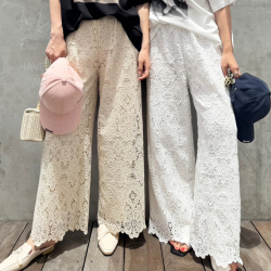 スカラップレースパンツ【7g-831-05647】