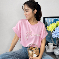 パールロゴデザインTシャツ【ネコポスOK】【7g-831-05707】