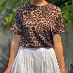 レオパード柄トップス【ネコポスOK】【7f-831-05810】