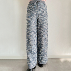 フリンジヤーンニットパンツ【7f-831-05867】