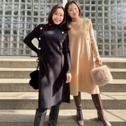 ニットジャンスカレイヤードセット【7f-831-05870】