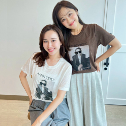 サングラスモチーフＴシャツ【ネコポスOK】【7e-831-06511】