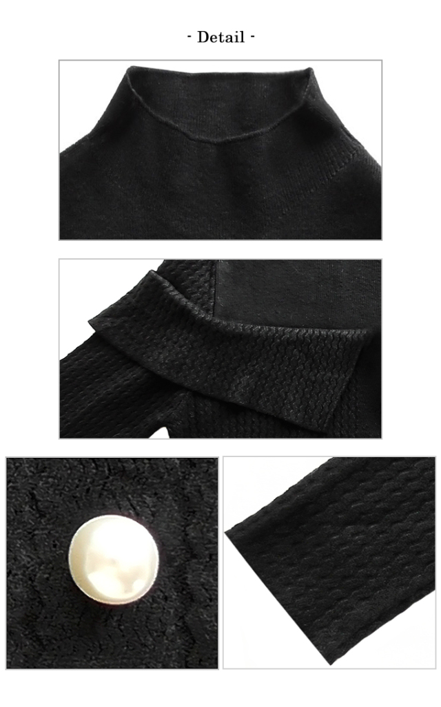 ケープ風変形編みニット【7i-831-04134】