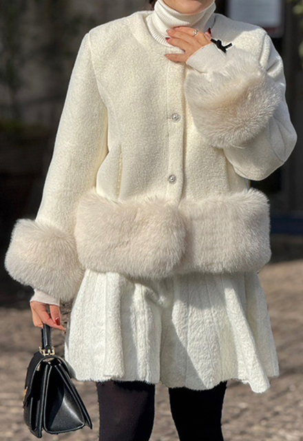 エコファーダウンショートコート【7h-831-05248】