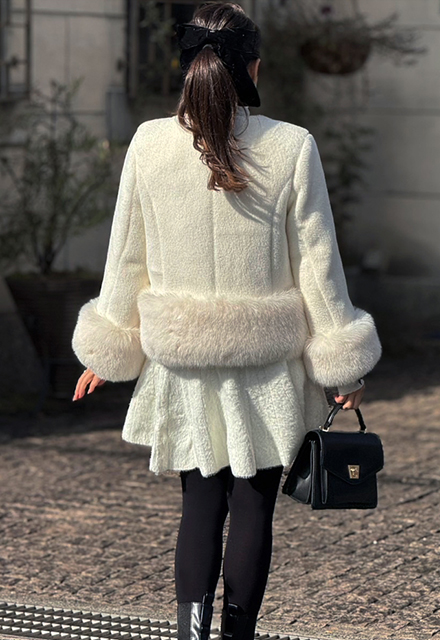 エコファーダウンショートコート【7h-831-05248】