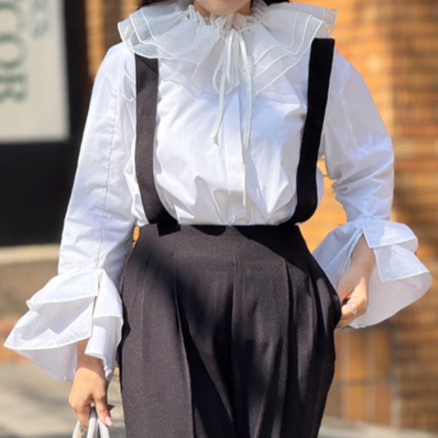 ジェーンマープル コットンオーガンジーの付け襟 NEWS | Jane Marple