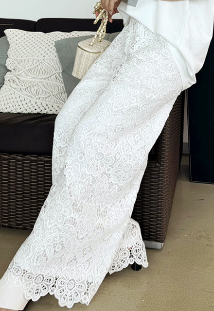 スカラップレースパンツ【7g-831-05647】