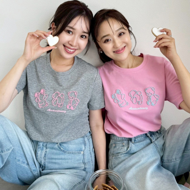 テディベアロゴTシャツ【ネコポスOK】【7g-831-05621】