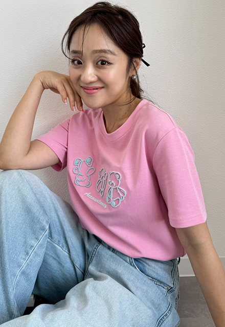 テディベアロゴTシャツ【ネコポスOK】【7g-831-05621】