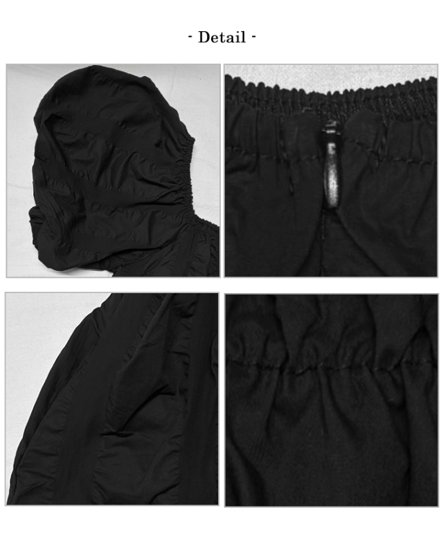 シャーリングパフスリーブワンピース【7g-831-05718】