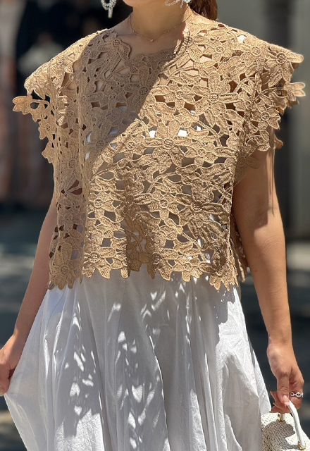 フラワーレーストップス【ネコポスOK】【7g-831-05713】