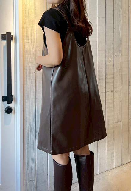 キャミワンピース pumpkin port ワンピース ショートジャケット+キャミワンピース