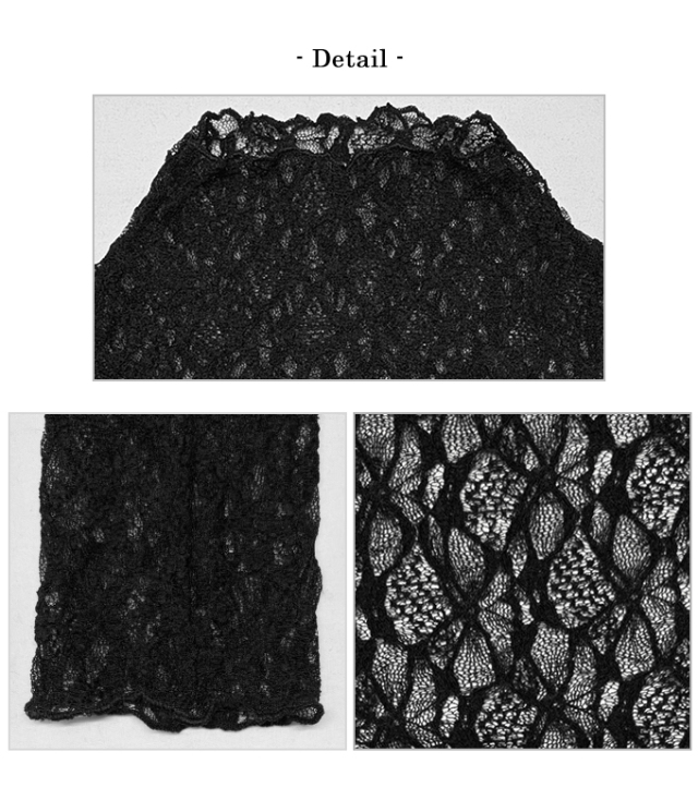 レースシアートップス【ネコポスOK】【7f-831-05768】