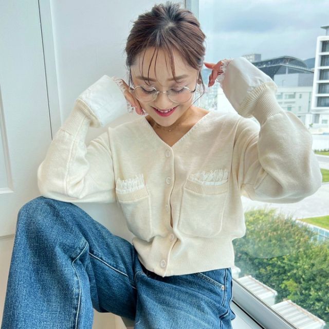 シュシュカーディガン【7f-831-05755】