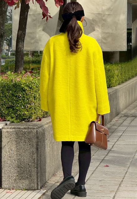 ウールMIXコート【7f-174-01489】