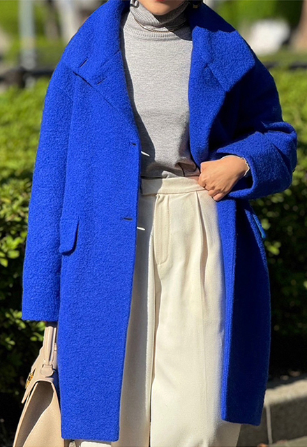 ウールMIXコート【7f-174-01489】