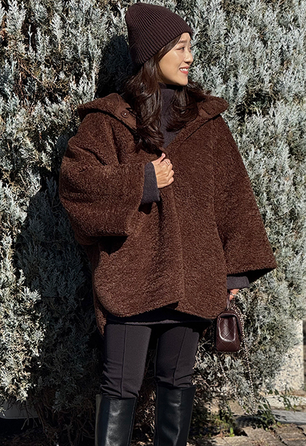 リバーシブルボアフーディ【7f-211-06576】