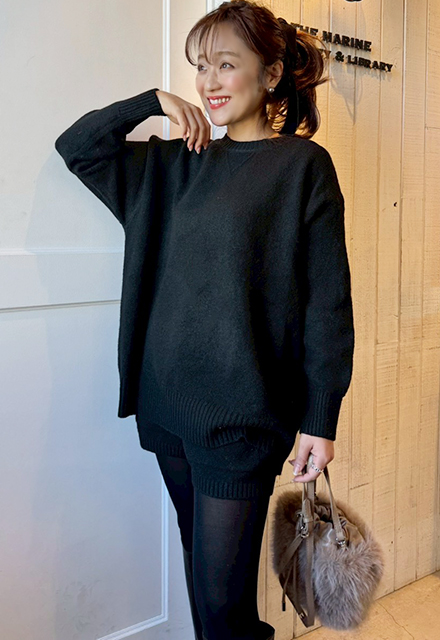 ミニマルニットセットアップ【7f-831-05995】