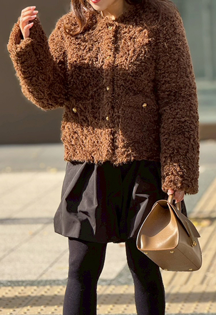 ふわもこボアJK【7f-831-06028】