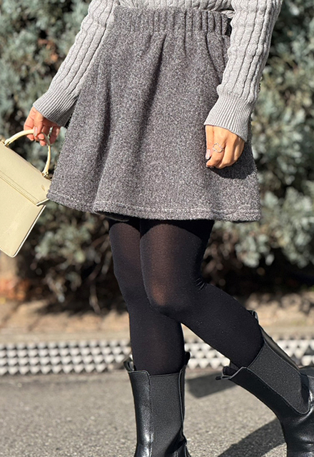 ブークレフレアミニスカート【7f-831-06040】